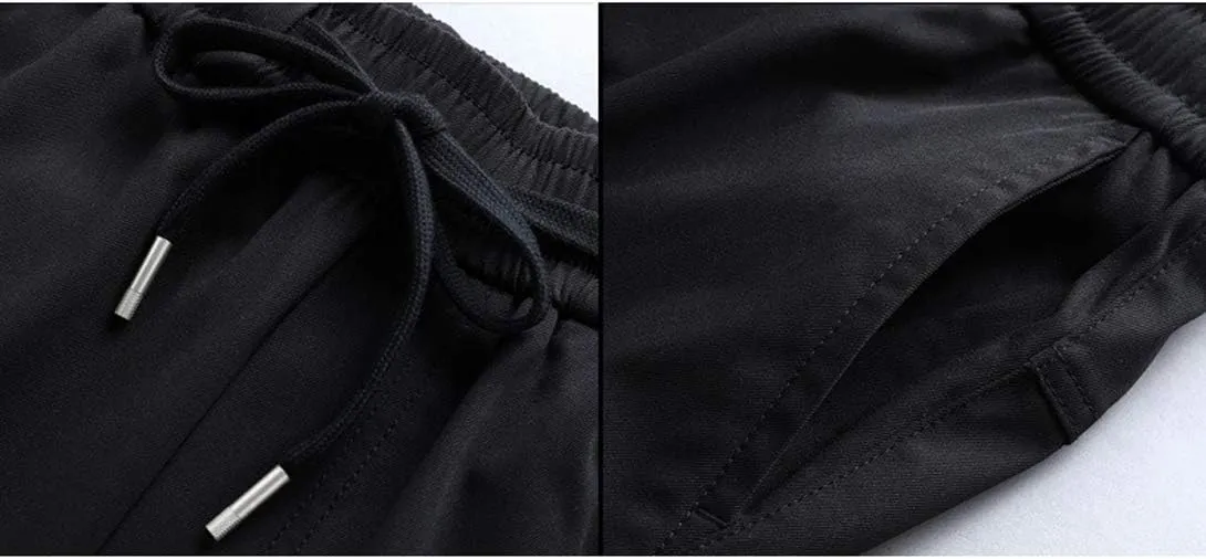 Astellarie Mens Jogger Pants Techwear Hip Hop Punk Harem Cargo Jogger Pant Streetwear Tactical Track Pants with Pocket
