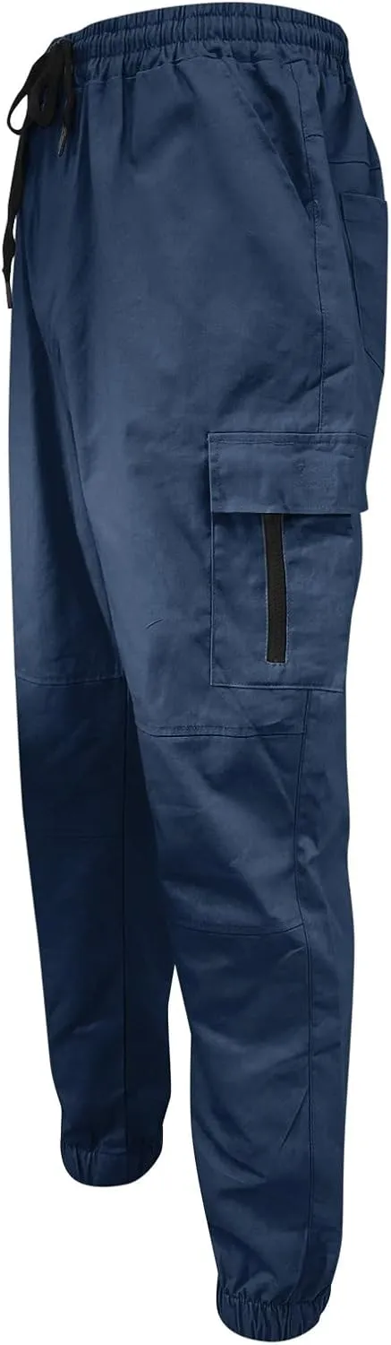 Big and Tall Sweatpants for Men Joggers Quick Dry Cargo Hiking Trousers Track Running Workout Athletic Travel Golf