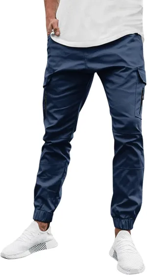 Big and Tall Sweatpants for Men Joggers Quick Dry Cargo Hiking Trousers Track Running Workout Athletic Travel Golf