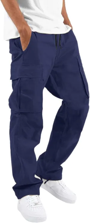 Cargo Pants for Men Big and Tall, Casual Athletics Joggers Men's Jogger Sweatpant Athletic Cargo Pants Sports Sweats