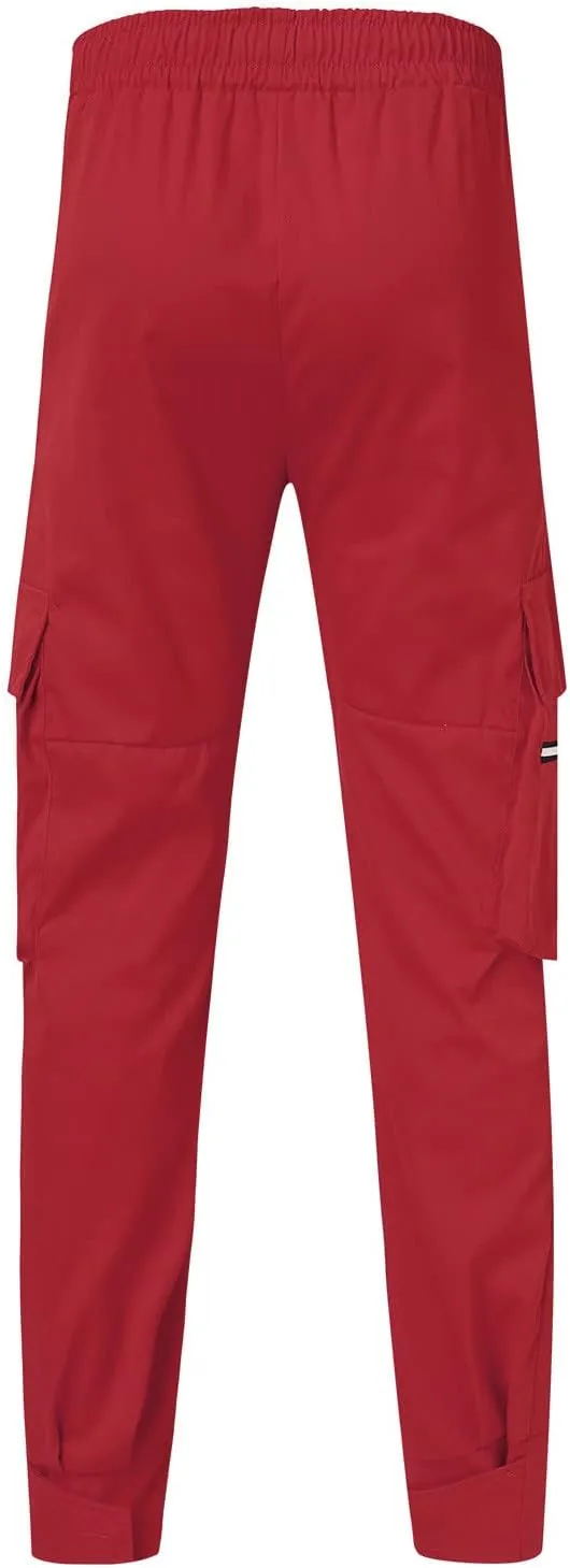 Cargo Pants for Men Big and Tall, Pants Sport Training Tapered Sweatpants Casual Athletics Joggers Mens Casual Pants