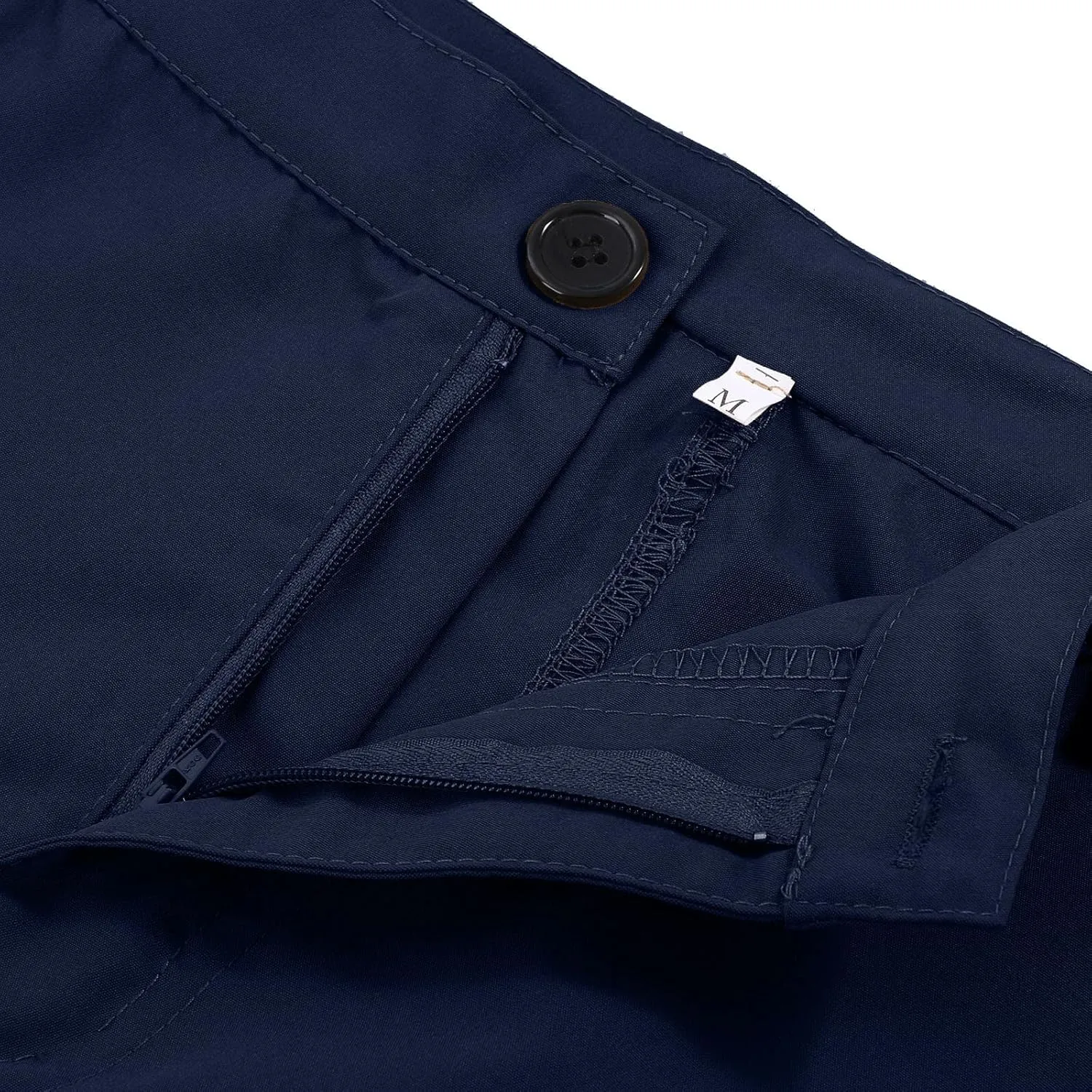 Cargo Pants for Men Big and Tall, Zipper Pockets Running Athletic Workout Pants Tapered Sweatpants for Men Golf Track