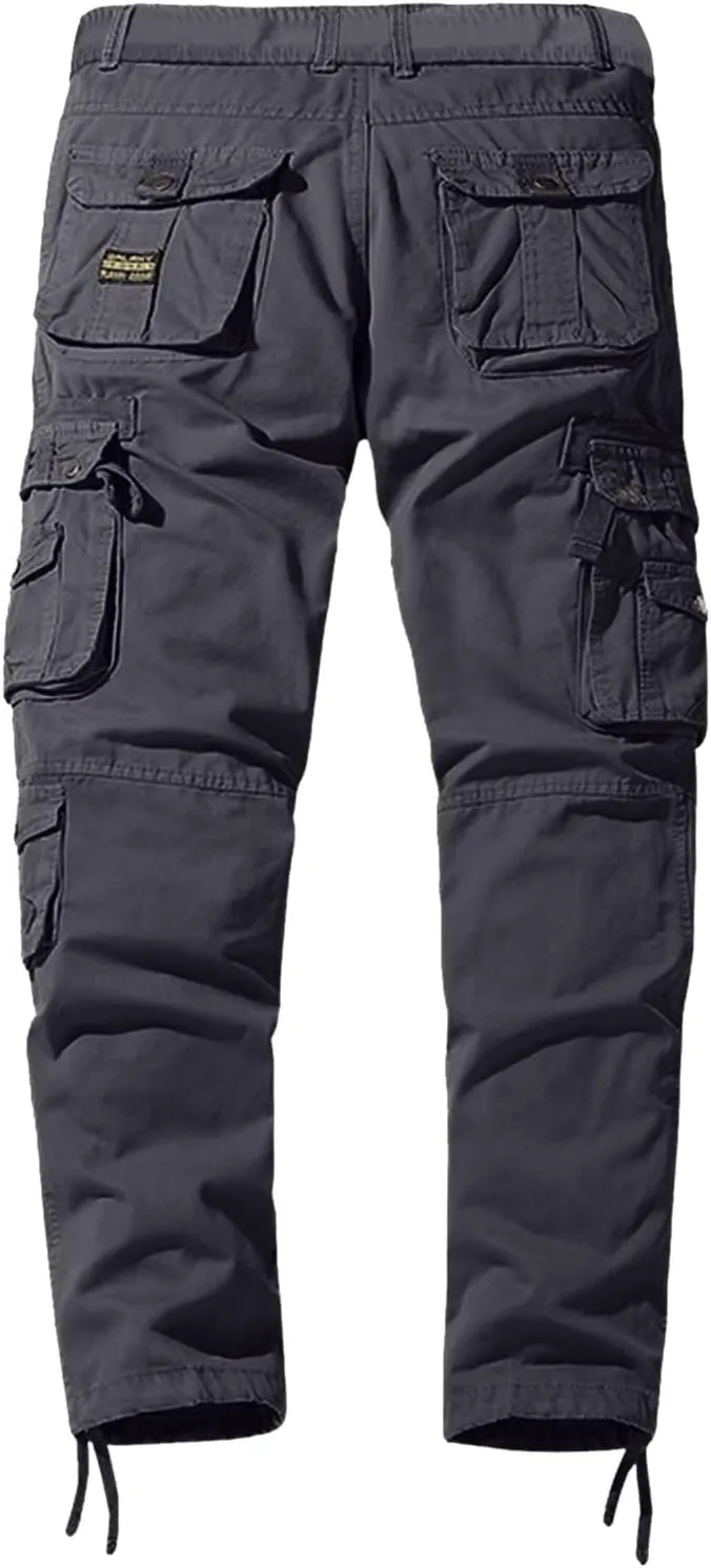 Cargo Pants for Men Joggers Pants Casual Gym Workout Track Pants Comfortable Slim Fit Tapered Sweatpants with Pockets