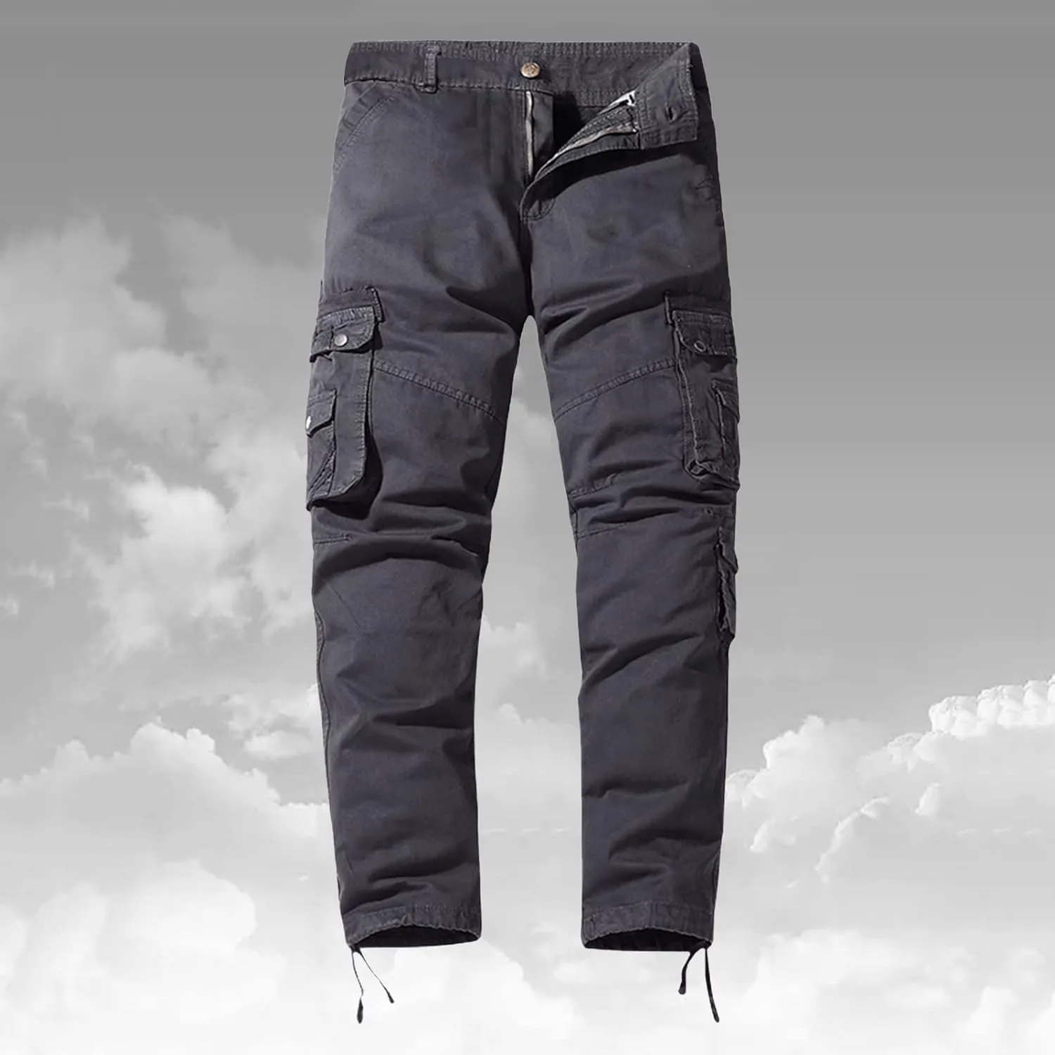 Cargo Pants for Men Joggers Pants Casual Gym Workout Track Pants Comfortable Slim Fit Tapered Sweatpants with Pockets