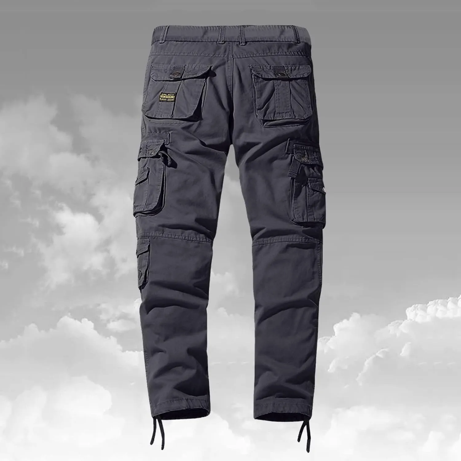 Cargo Pants for Men Joggers Pants Casual Gym Workout Track Pants Comfortable Slim Fit Tapered Sweatpants with Pockets
