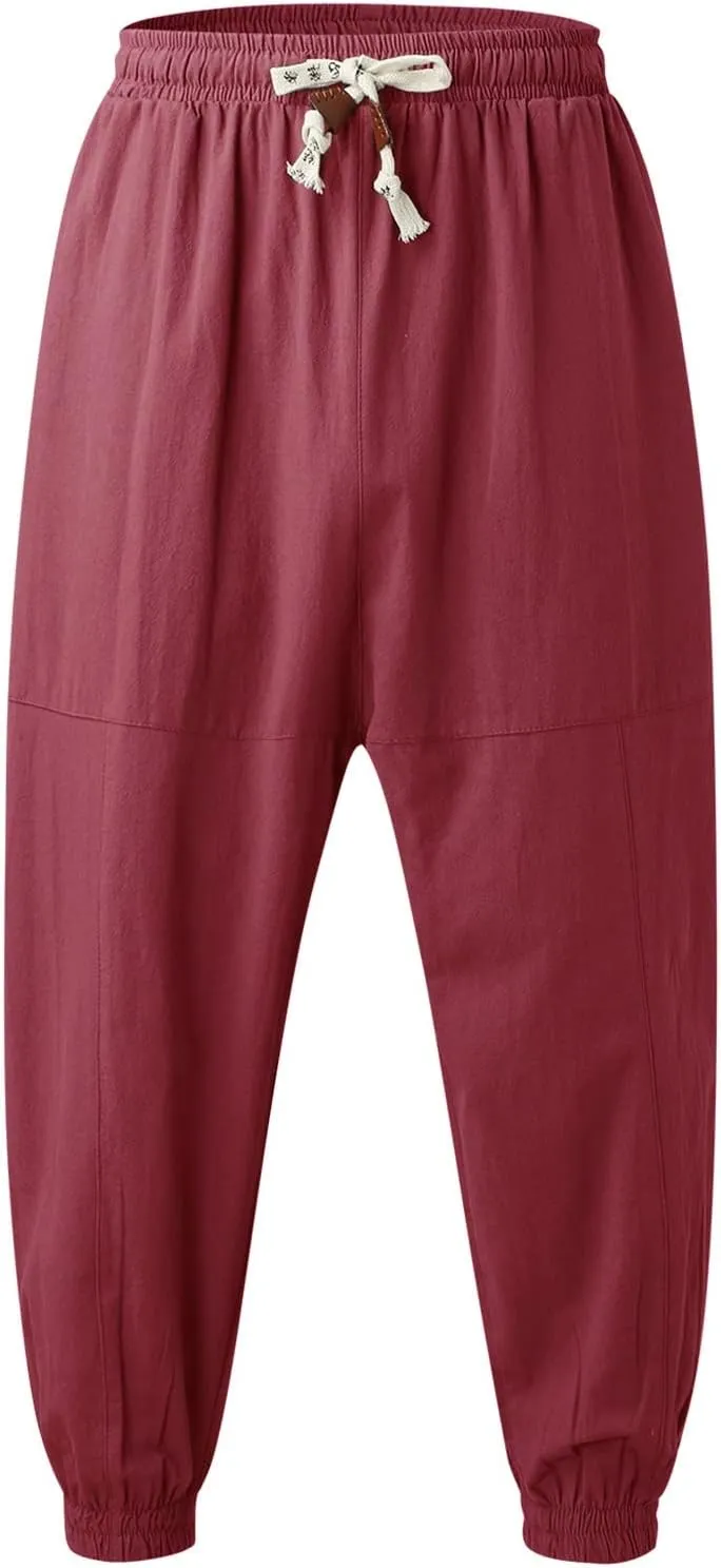 Cargo Pants for Men Relaxed Fit Mens Cargo Pants Active Soft Fleece Jogger Sport Lounge Pants Mens Casual Sweatpants