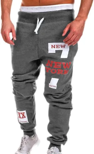 Cargo Trousers for Men Club Sweatpants Stretch Elastic Running Athletic Cargo Sports Pants Sweats Casual Straight-Leg