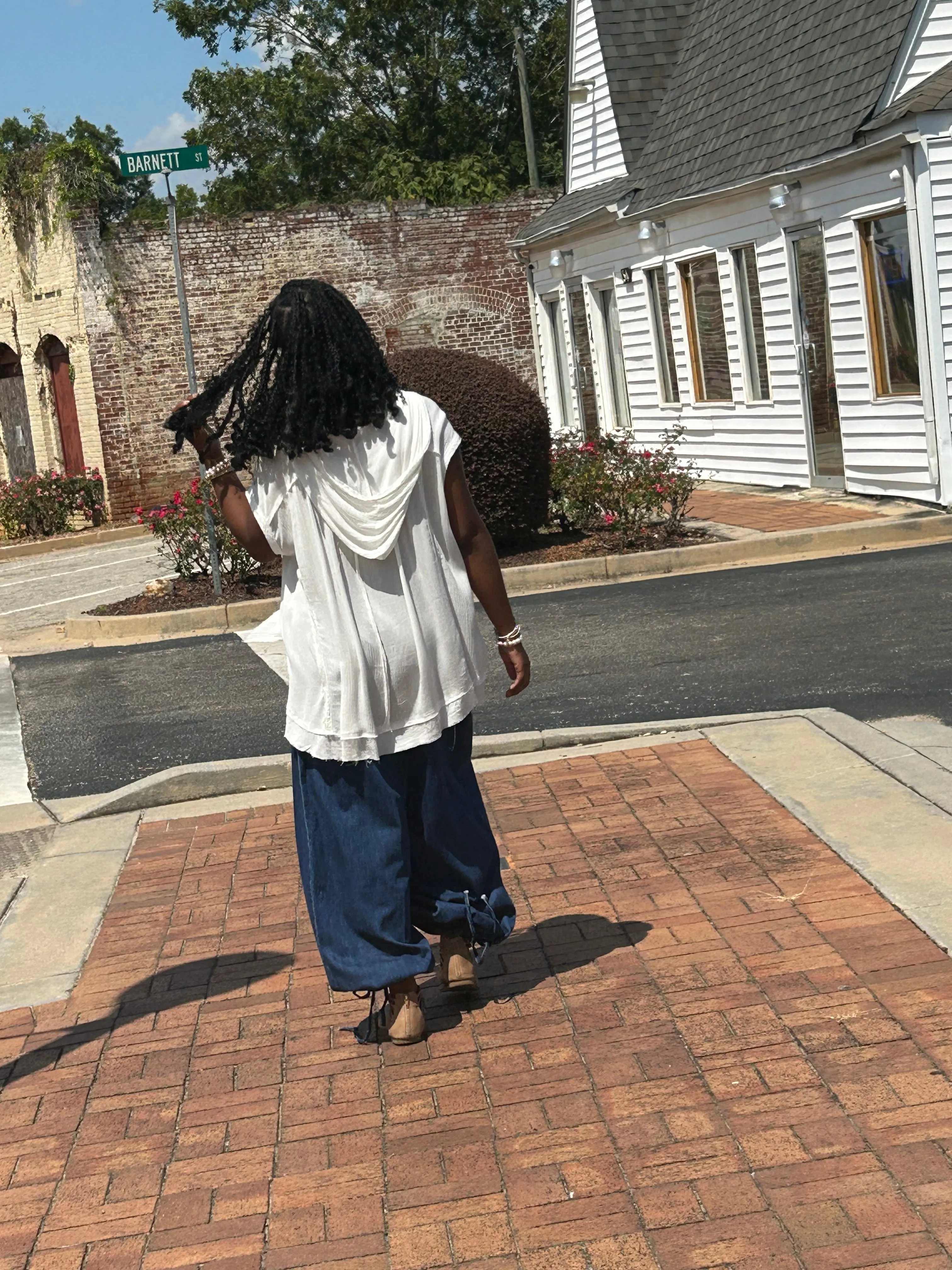 Free Me Tie Me Denim Joggers