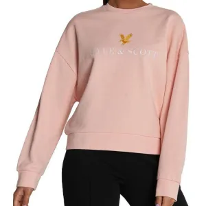 Lyle and Scott Womens Archive Sweatshirt Rosewater
