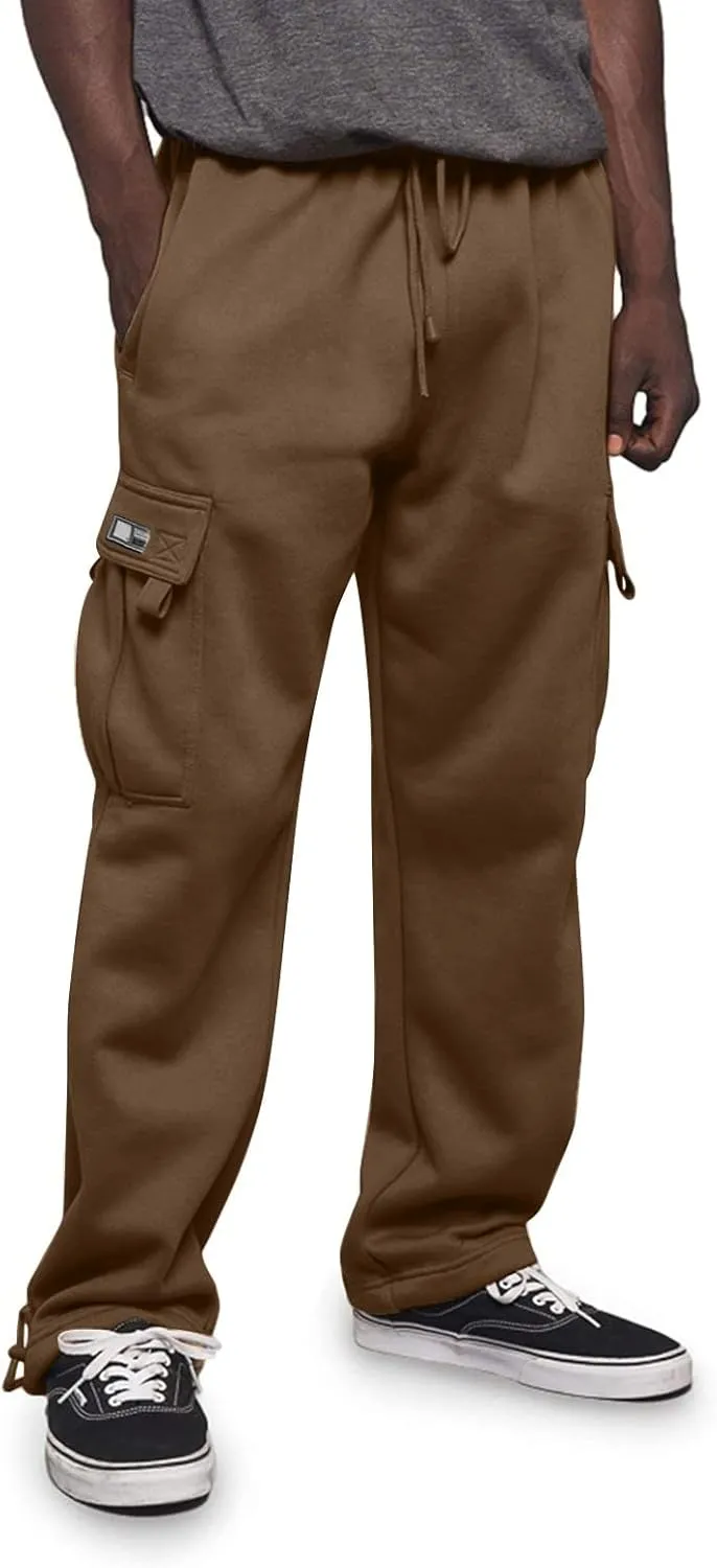 Mens Cargo Pants, Joggers for Men, Men's Casual Cargo Pants Hiking Pants Workout Joggers Athletic Sweatpants