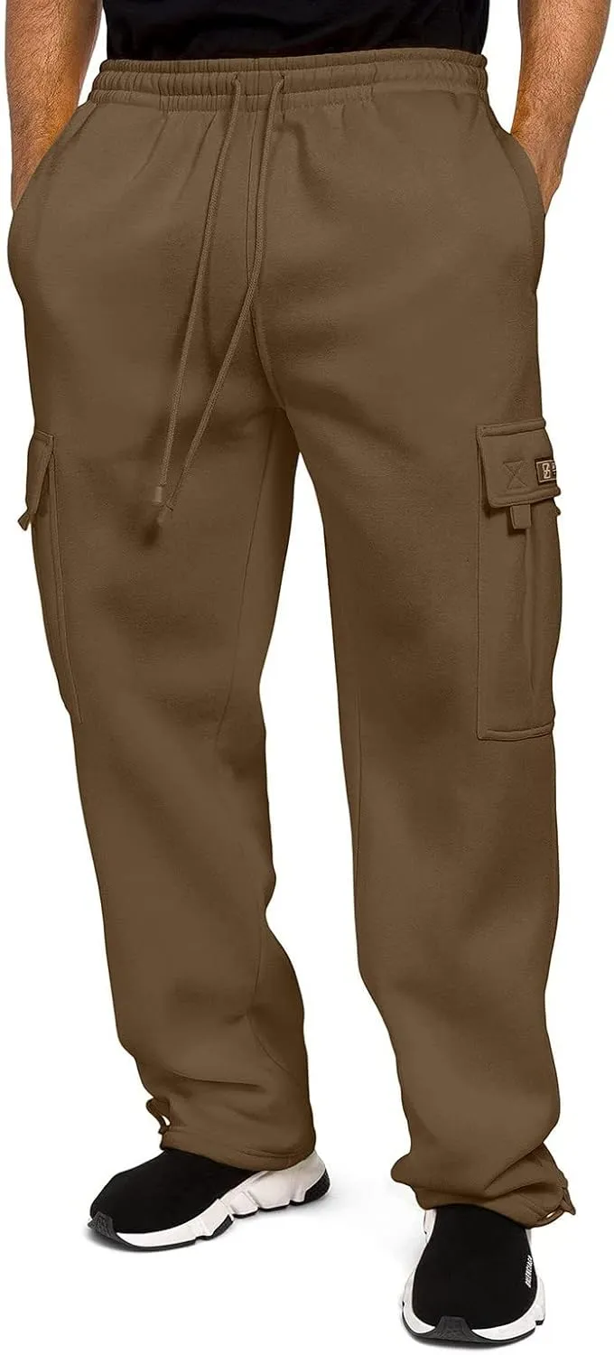 Mens Cargo Pants, Joggers for Men, Men's Casual Cargo Pants Hiking Pants Workout Joggers Athletic Sweatpants