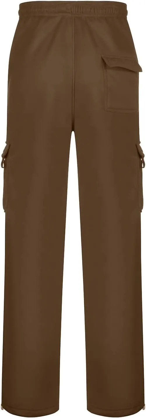Mens Cargo Pants, Joggers for Men, Men's Casual Cargo Pants Hiking Pants Workout Joggers Athletic Sweatpants