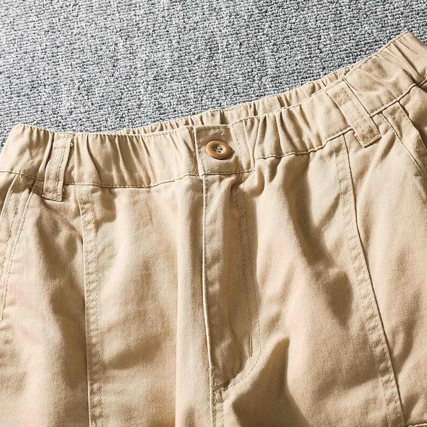 Mens Workout Cargo Sweatpants Casual Cargo Pants Loose Fit Jogger Sweatpants Tactical Work Pants Multi Pocket Outdoor