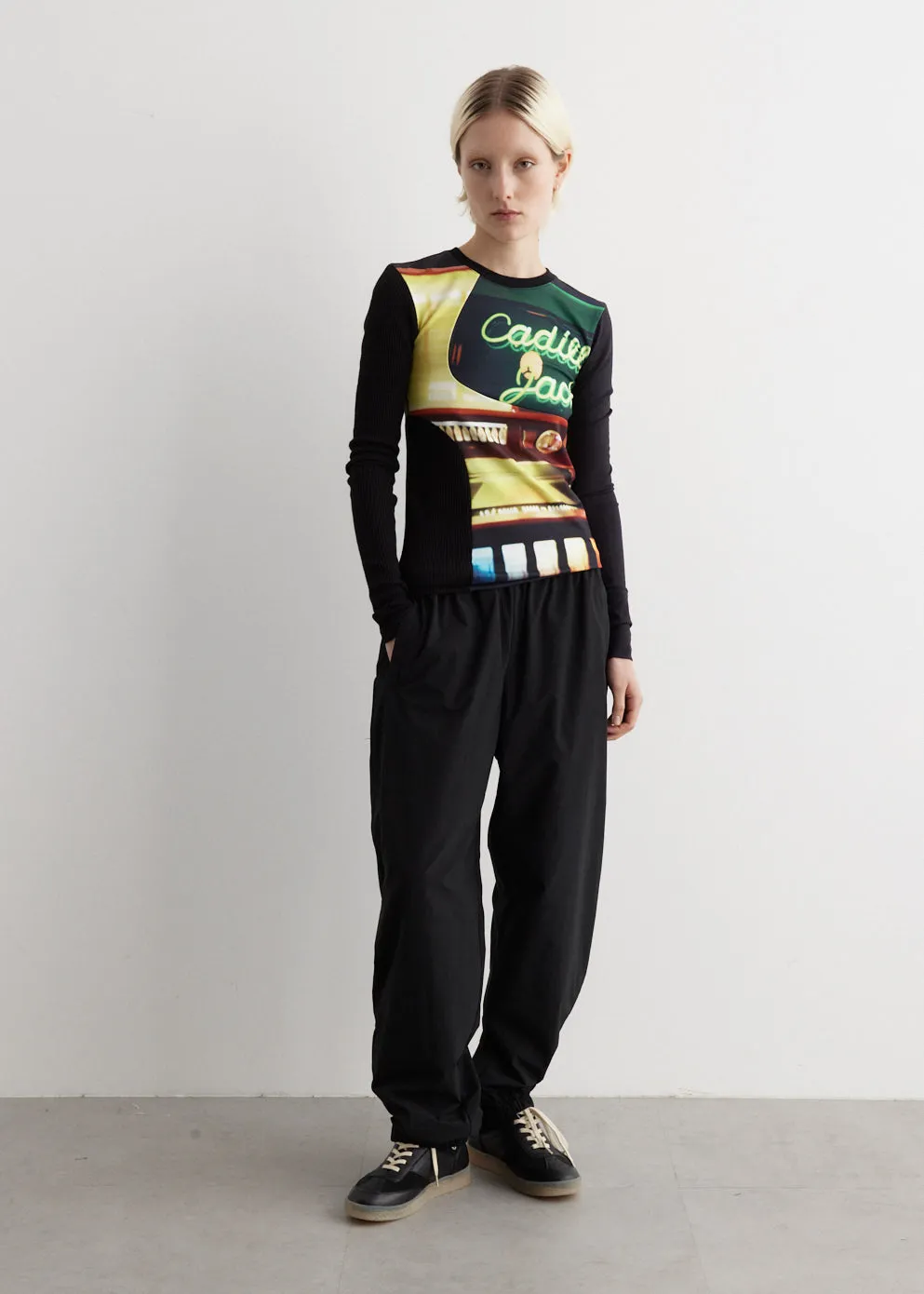 Nylon Track Pant