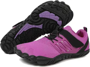 SECHRITE Women's Mens Barefoot Hiking Shoes Minimalist Trail Running Sneakers Zero Drop Sole Wide Toe Box Parkour Trekking Workout Footwear