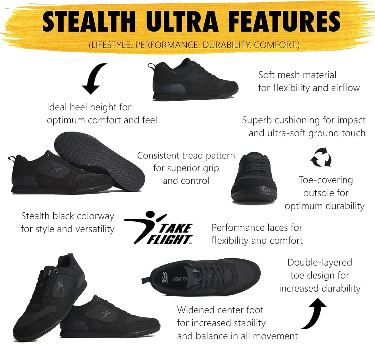 Stealth Ultra 2nd GEN | Parkour & Freerunning, Ninja Warrior & Movement Training Shoe | Worlds #1 Parkour Shoe.