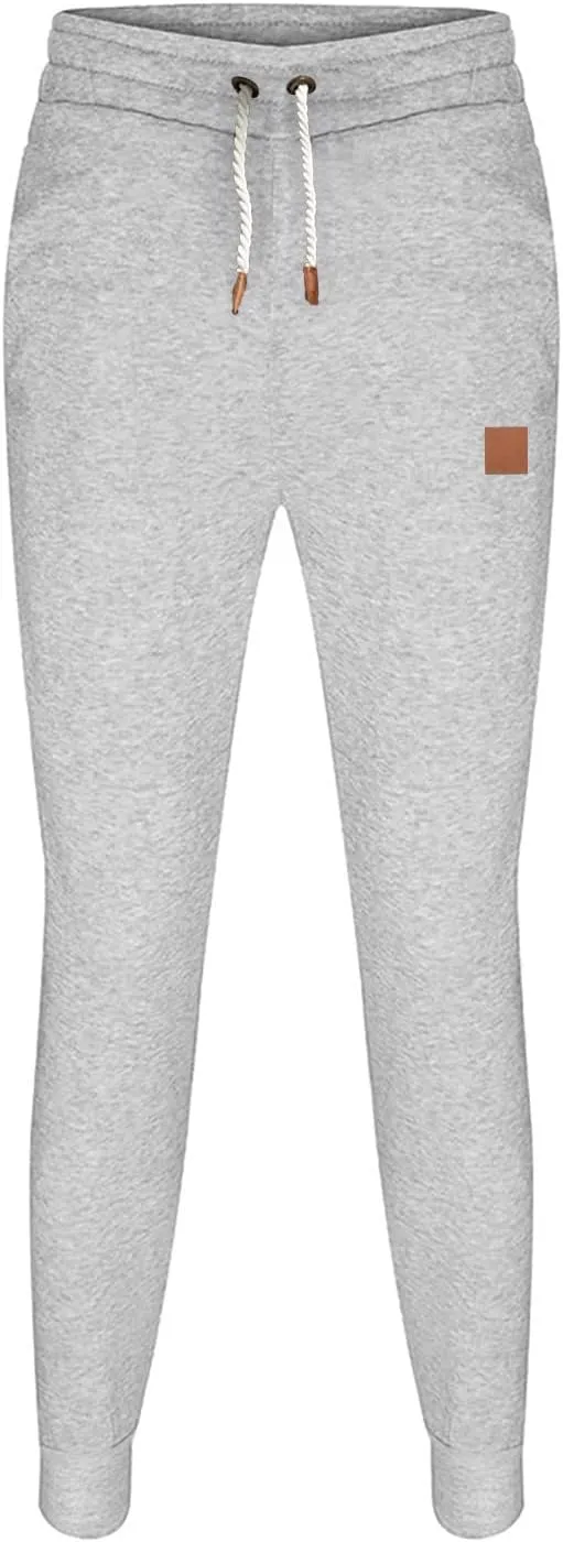 Sweatpants for Men with Pockets Pants Fitness Sports Trousers Men's Cargo Pants Big and Tall Men's Elastic Waist Work