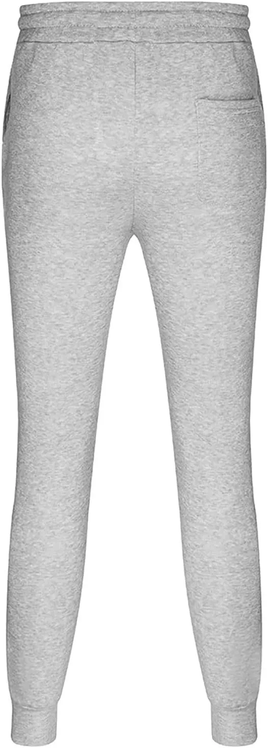 Sweatpants for Men with Pockets Pants Fitness Sports Trousers Men's Cargo Pants Big and Tall Men's Elastic Waist Work